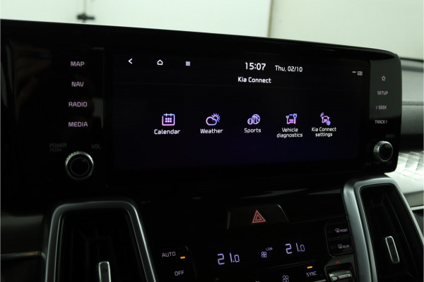 Kia Sorento 1.6 T-GDI Hybrid 2WD DynamicLine 7p. Automaat - Climate Control - LED Koplampen - Stoel/Stuurverwarming - Navigatie - Fabrieksgarantie Tot 2030