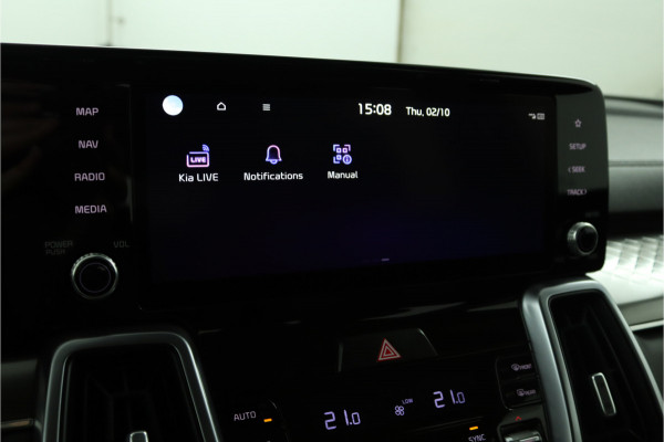 Kia Sorento 1.6 T-GDI Hybrid 2WD DynamicLine 7p. Automaat - Climate Control - LED Koplampen - Stoel/Stuurverwarming - Navigatie - Fabrieksgarantie Tot 2030