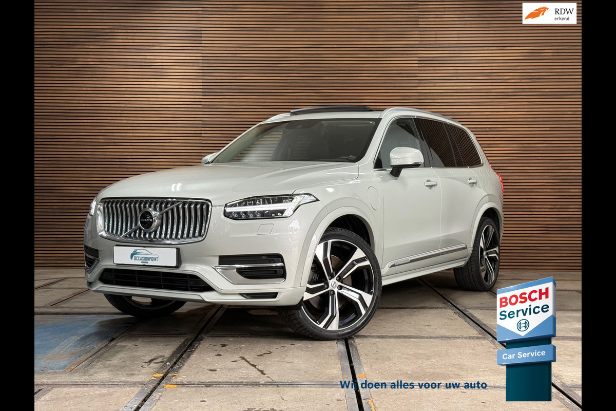 Volvo XC90 2.0 T8 Recharge AWD Plus Bright 7 p. | Pano | 22' inch | 360° camera | Trekhaak | Harman/Kardon Volvo XC90 2.0 T8 Recharge AWD Plus Bright 7 p. | Pano | 22' inch | 360° camera | Trekhaak | Harman/Kardon