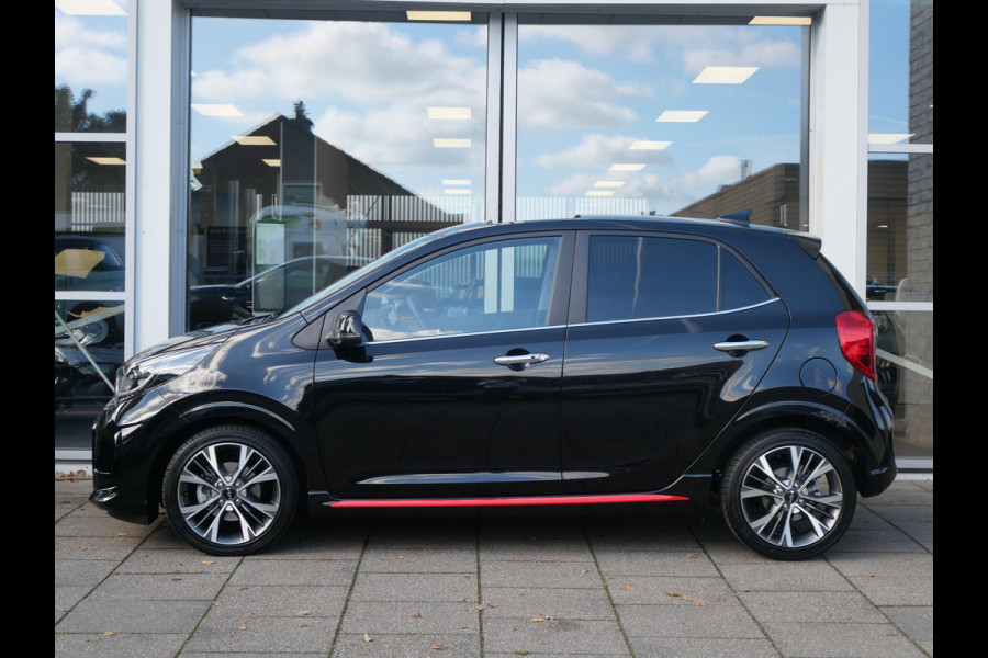 Kia Picanto 1.0 T-GDi GT-Line 5p | Cruise | Clima | Camera | Carplay | Navi | Schuif-kanteldak | Stoel-stuurverwarming |
