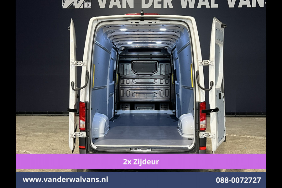 Volkswagen Crafter 2.0 TDI 141pk L4H3 L3H2 Euro6 Airco | 2x zijdeur | Camera | Apple Carplay Android Auto, 270 Graden achterdeuren, Parkeersensoren, Bijrijdersbank, 3000kg Trekvermogen