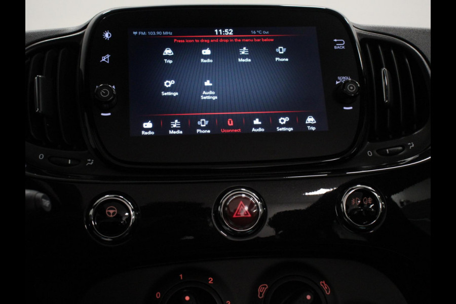 Fiat 500C 1.0 Cabrio Bella Vita Airco Cruise control Parkeersensor achter Radio Fiat 500C 1.0 Cabrio Bella Vita Airco Cruise control Parkeersensor achter Radio