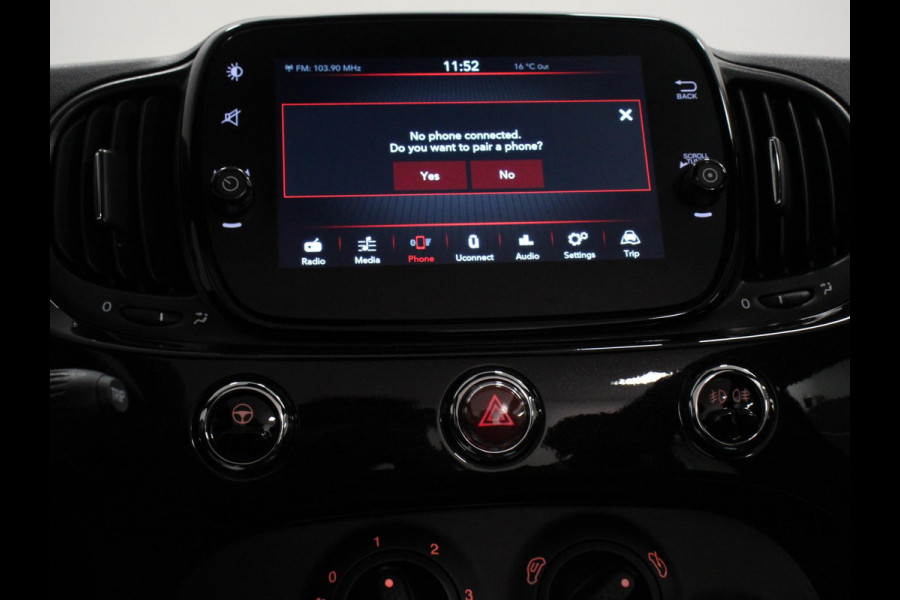 Fiat 500C 1.0 Cabrio Bella Vita Airco Cruise control Parkeersensor achter Radio Fiat 500C 1.0 Cabrio Bella Vita Airco Cruise control Parkeersensor achter Radio