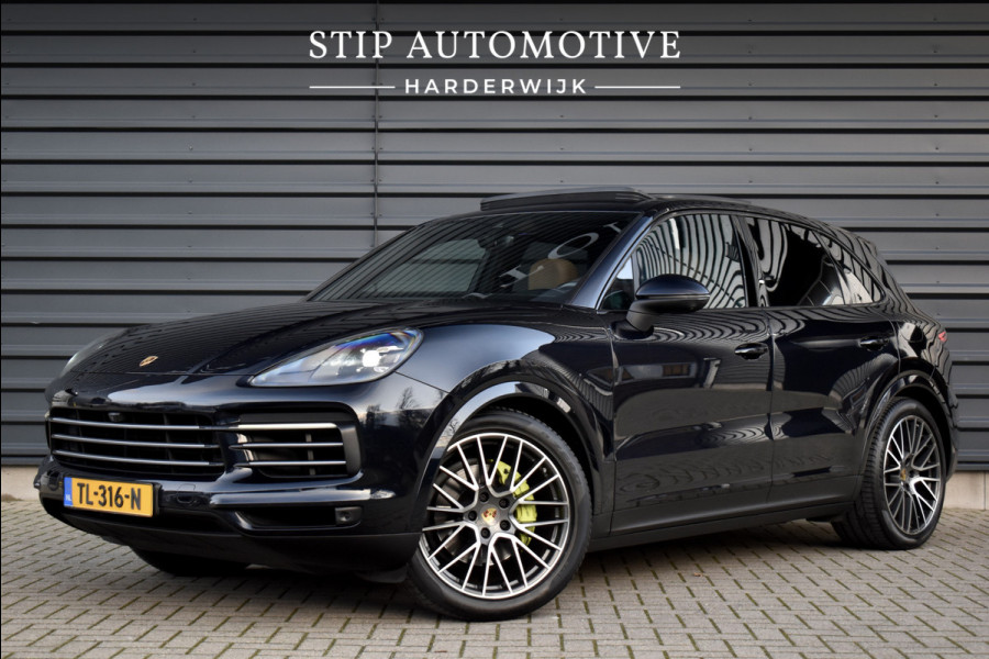 Porsche Cayenne 3.0 E-Hybrid 462pk | Panoramadak | Trekhaak | 360 Camera | Sport Chrono | Bose | Stuurverwarming | Luchtvering | Orig. NL |