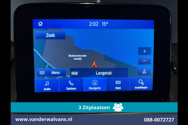 Ford Transit Connect 1.5 EcoBlue 100pk L1H1 Euro6 Airco | 3-Zits | Camera | Navigatie | Cruisecontrol Parkeersensoren, verwarmde voorruit