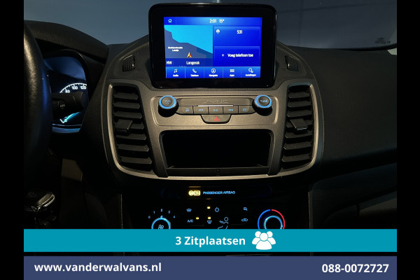 Ford Transit Connect 1.5 EcoBlue 100pk L1H1 Euro6 Airco | 3-Zits | Camera | Navigatie | Cruisecontrol Parkeersensoren, verwarmde voorruit