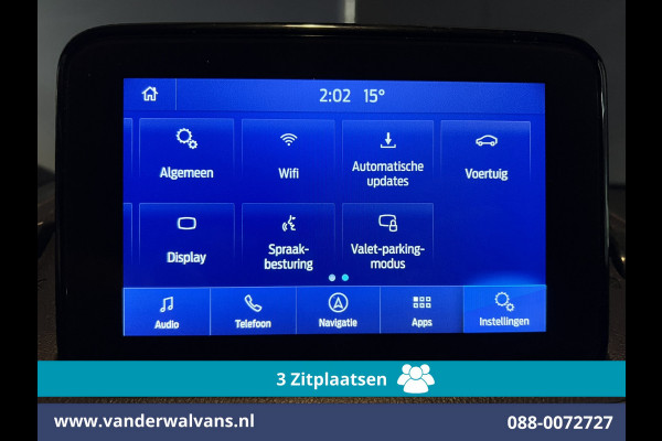 Ford Transit Connect 1.5 EcoBlue 100pk L1H1 Euro6 Airco | 3-Zits | Camera | Navigatie | Cruisecontrol Parkeersensoren, verwarmde voorruit