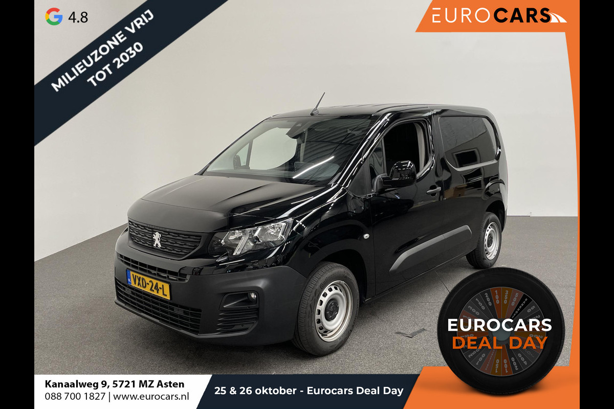 Peugeot Partner 1.5 BlueHDi 100 S&S L1 Navi Airco Cruise Control PDC achter Camera 2-zits Peugeot Partner 1.5 BlueHDi 100 S&S L1 Navi Airco Cruise Control PDC achter Camera 2-zits