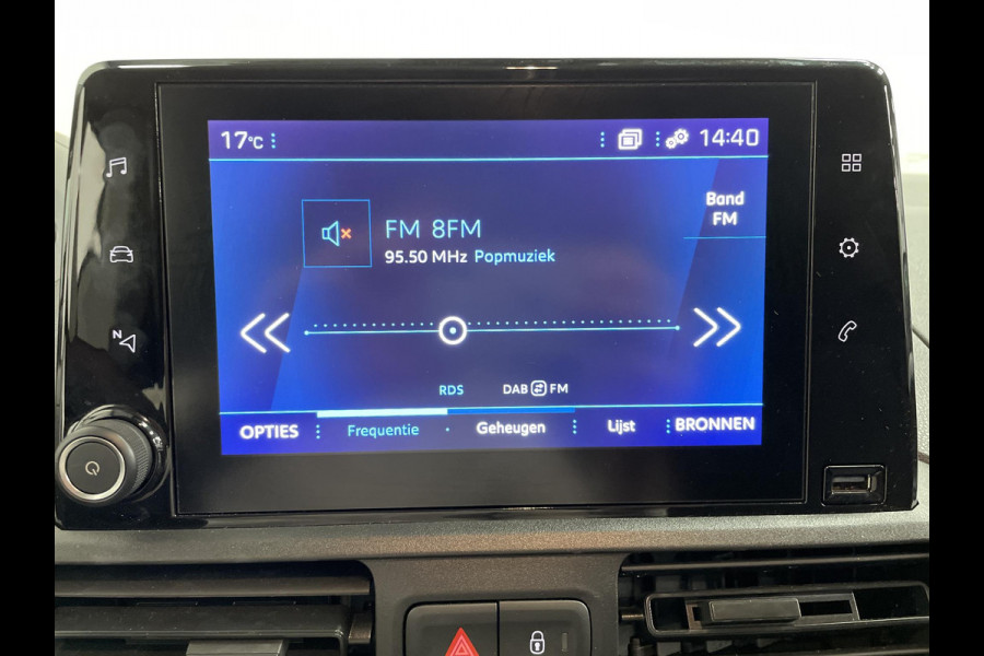 Peugeot Partner 1.5 BlueHDi 100 S&S L1 Navi Airco Cruise Control PDC achter Camera 2-zits