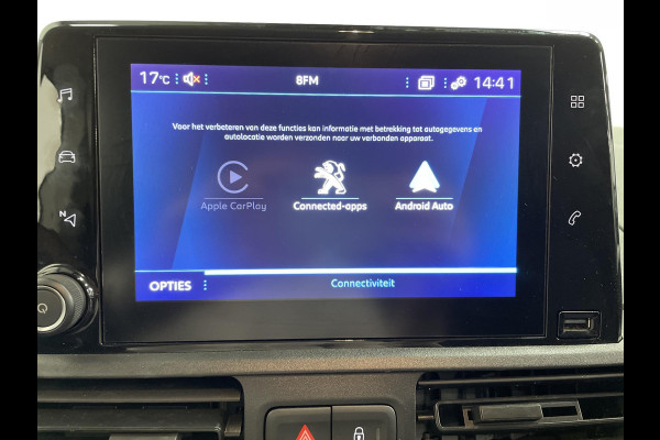 Peugeot Partner 1.5 BlueHDi 100 S&S L1 Navi Airco Cruise Control PDC achter Camera 2-zits