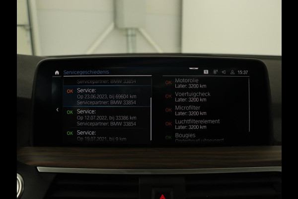 BMW X3 xDrive30e M Sport | Panoramadak | Trekhaak | Head-Up | Stoelverwarming | Leder | Live Cockpit | Stuurverwarming | Carplay | Camera | 20'' | Navigatie | Keyless | PHEV | Plug In