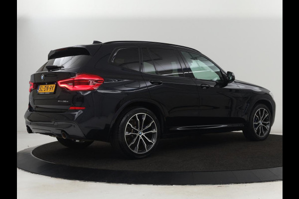 BMW X3 xDrive30e M Sport | Panoramadak | Trekhaak | Head-Up | Stoelverwarming | Leder | Live Cockpit | Stuurverwarming | Carplay | Camera | 20'' | Navigatie | Keyless | PHEV | Plug In