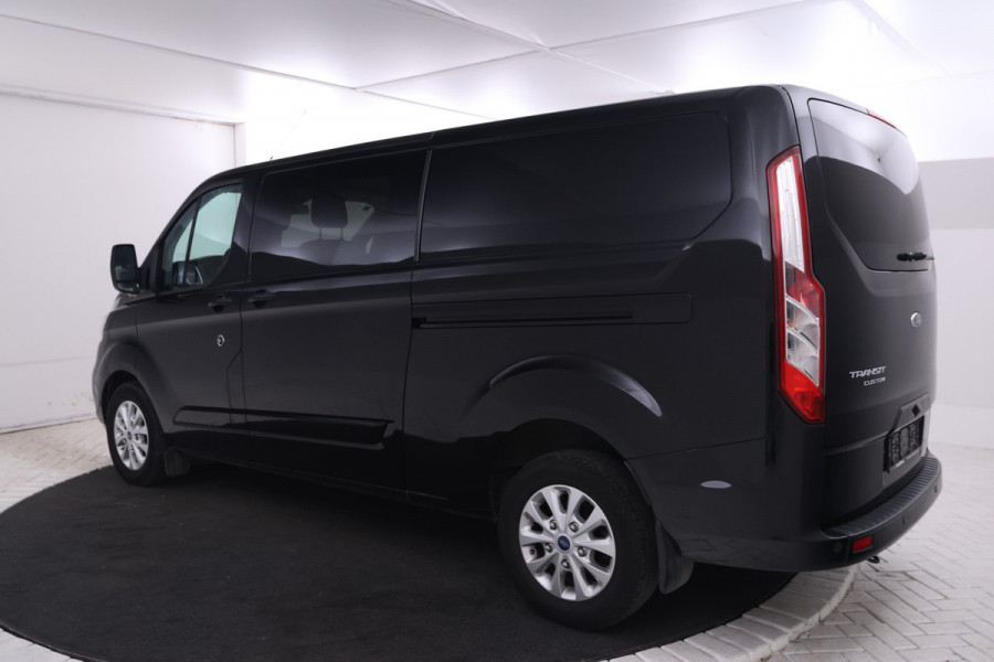 Ford Transit Custom 300 2.0 TDCI L2H1 Limited DC Dubbel cabine, Automaat, Airco.