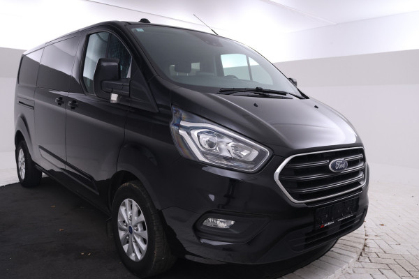 Ford Transit Custom 300 2.0 TDCI L2H1 Limited DC Dubbel cabine, Automaat, Airco.