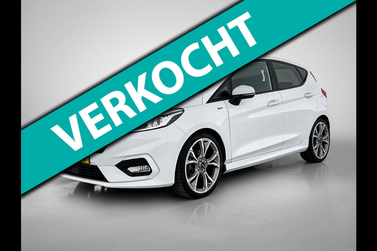 Ford Fiesta 1.0 EcoBoost ST-Line (NAVIGATIE, CARPLAY, LED, STUURBEDIENING, CLIMA, 1e EIGENAAR, GOED ONDERHOUDEN) Ford Fiesta 1.0 EcoBoost ST-Line (NAVIGATIE, CARPLAY, LED, STUURBEDIENING, CLIMA, 1e EIGENAAR, GOED ONDERHOUDEN)