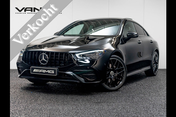 Mercedes-Benz CLA-Klasse CLA 250 e AMG Line | NIGHT | Burmester | Rij-assistent | Leder