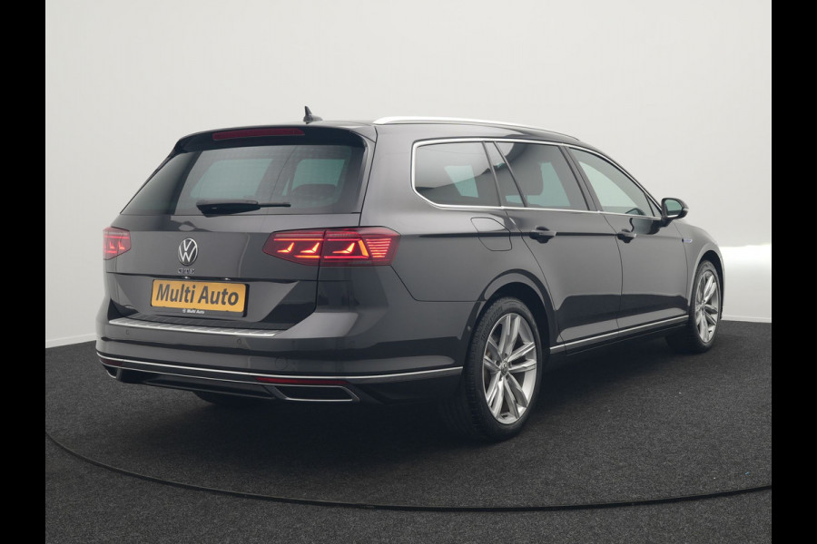 Volkswagen Passat Variant 1.4 TSI GTE Business Plug In Hybrid 218pk Dealer O.H PHEV | Trekhaak Af Fabriek | Adaptive Cruise | Alcantara Sportstoelen Massage & Verwarmd | IQ Light | Apple Carplay | Keyless | Blis | Navigatie | Virtual | DAB |