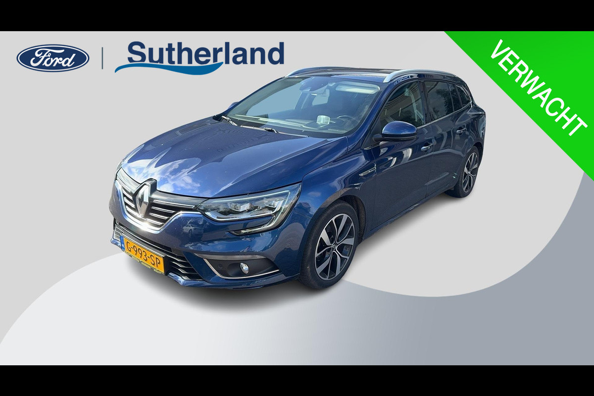 Renault MEGANE Estate 1.3 TCe Bose 140pk Adaptieve Cruise | Lederen Bekleding | Elektrische Stoelen | Navigatie | Climate control Renault MEGANE Estate 1.3 TCe Bose 140pk Adaptieve Cruise | Lederen Bekleding | Elektrische Stoelen | Navigatie | Climate control
