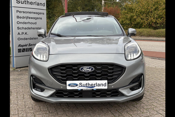 Ford Puma 1.0 EcoBoost Hybrid ST-Line X 155pk Automaat | Panoramadak | Afneembare trekhaak | Winter Pack | Adaptive cruise control | 360 graden camera | Bang&Olufsen | Elektrsiche achterklep | Matrix LED