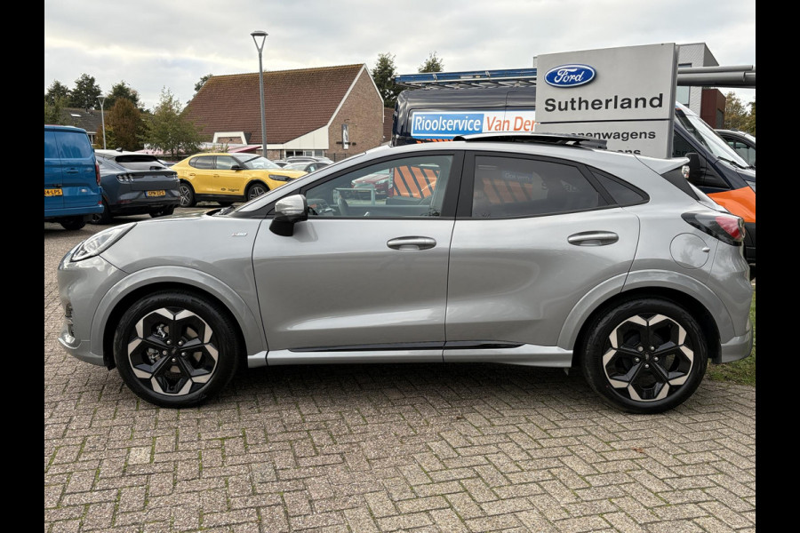 Ford Puma 1.0 EcoBoost Hybrid ST-Line X 155pk Automaat | Panoramadak | Afneembare trekhaak | Winter Pack | Adaptive cruise control | 360 graden camera | Bang&Olufsen | Elektrsiche achterklep | Matrix LED