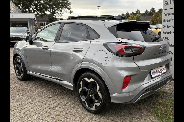 Ford Puma 1.0 EcoBoost Hybrid ST-Line X 155pk Automaat | Panoramadak | Afneembare trekhaak | Winter Pack | Adaptive cruise control | 360 graden camera | Bang&Olufsen | Elektrsiche achterklep | Matrix LED