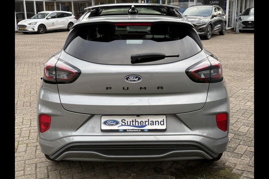 Ford Puma 1.0 EcoBoost Hybrid ST-Line X 155pk Automaat | Panoramadak | Afneembare trekhaak | Winter Pack | Adaptive cruise control | 360 graden camera | Bang&Olufsen | Elektrsiche achterklep | Matrix LED