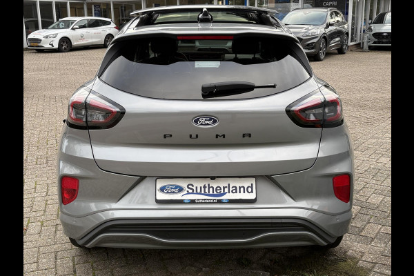 Ford Puma 1.0 EcoBoost Hybrid ST-Line X 155pk Automaat | Panoramadak | Afneembare trekhaak | Winter Pack | Adaptive cruise control | 360 graden camera | Bang&Olufsen | Elektrsiche achterklep | Matrix LED