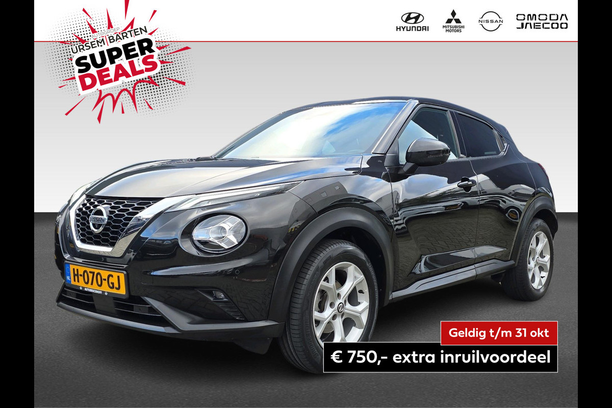 Nissan Juke 1.0 DIG-T Tekna | automaat | Bose Audio | 360 Camera | Stoelverwarming | Navigatie | Nissan Juke 1.0 DIG-T Tekna | automaat | Bose Audio | 360 Camera | Stoelverwarming | Navigatie |