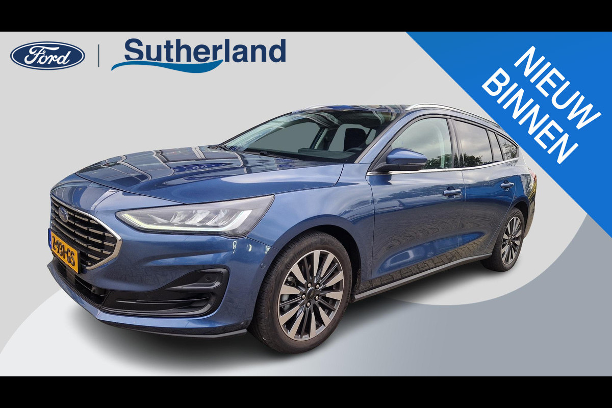 Ford FOCUS Wagon 1.0 EcoBoost Hybrid Titanium X AGR stoelen | 12 inch Touchscreen | Draadloos Android Auto / Apple Carplay | Camera achter |