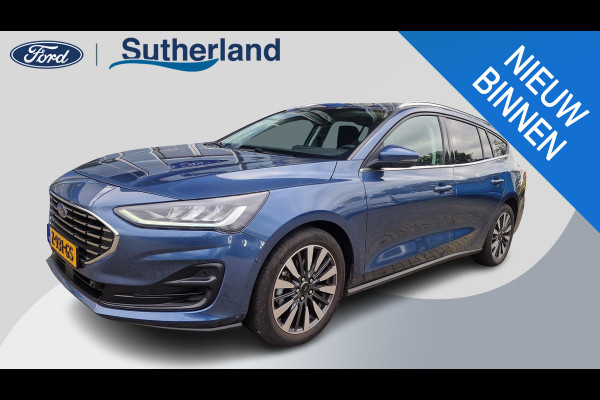 Ford FOCUS Wagon 1.0 EcoBoost Hybrid Titanium X AGR stoelen | 12 inch Touchscreen | Draadloos Android Auto / Apple Carplay | Camera achter |