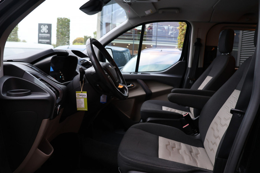 Ford Transit Custom 290 2.0 TDCI 170 PK L2H1 Limited DC | Navigatie | Camera | Stoelverwarming | PDC V+A | Trekhaak | Airco | 5-Zitter | Trekhaak | Nieuwe Turbo | Nieuwe APK | NAP Logisch