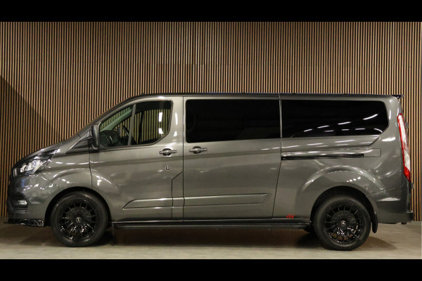 Ford Transit Custom 300 2.0 TDCI L2H1 170 PK Raptor Edition DC | CarPlay | Camera | Navigatie | Stoelverwarming | Trekhaak | L+R Schuifdeur | PDC V+A | MF Stuur | Dubbel cabine | 5-Zitter | Nieuwe APK | NAP Logisch
