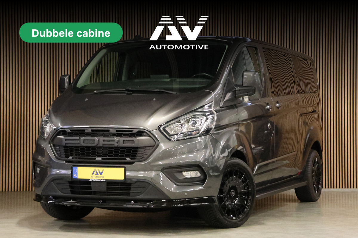 Ford Transit Custom 300 2.0 TDCI L2H1 170 PK Raptor Edition DC | CarPlay | Camera | Navigatie | Stoelverwarming | Trekhaak | L+R Schuifdeur | PDC V+A | MF Stuur | Dubbel cabine | 5-Zitter | Nieuwe APK | NAP Logisch Ford Transit Custom 300 2.0 TDCI L2H1 170 PK Raptor Edition DC | CarPlay | Camera | Navigatie | Stoelverwarming | Trekhaak | L+R Schuifdeur | PDC V+A | MF Stuur | Dubbel cabine | 5-Zitter | Nieuwe APK | NAP Logisch