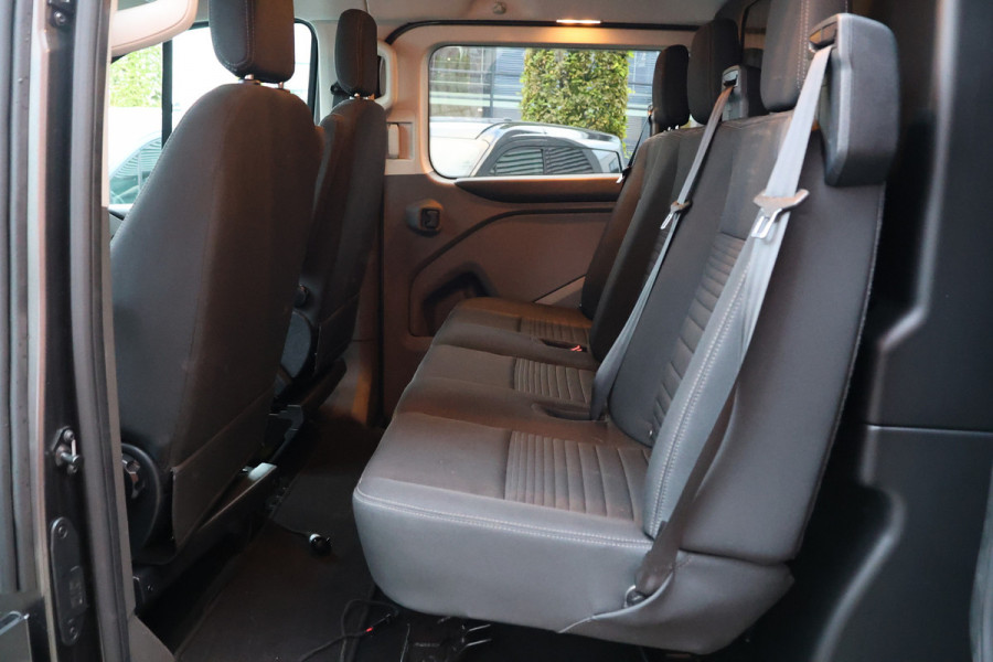 Ford Transit Custom 300 2.0 TDCI L2H1 170 PK Raptor Edition DC | CarPlay | Camera | Navigatie | Stoelverwarming | Trekhaak | L+R Schuifdeur | PDC V+A | MF Stuur | Dubbel cabine | 5-Zitter | Nieuwe APK | NAP Logisch