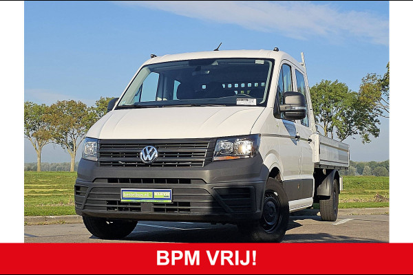Volkswagen Crafter 35 2.0 DC L4 Open-Laadbak Trekhaak 140Pk Euro6 Airco!