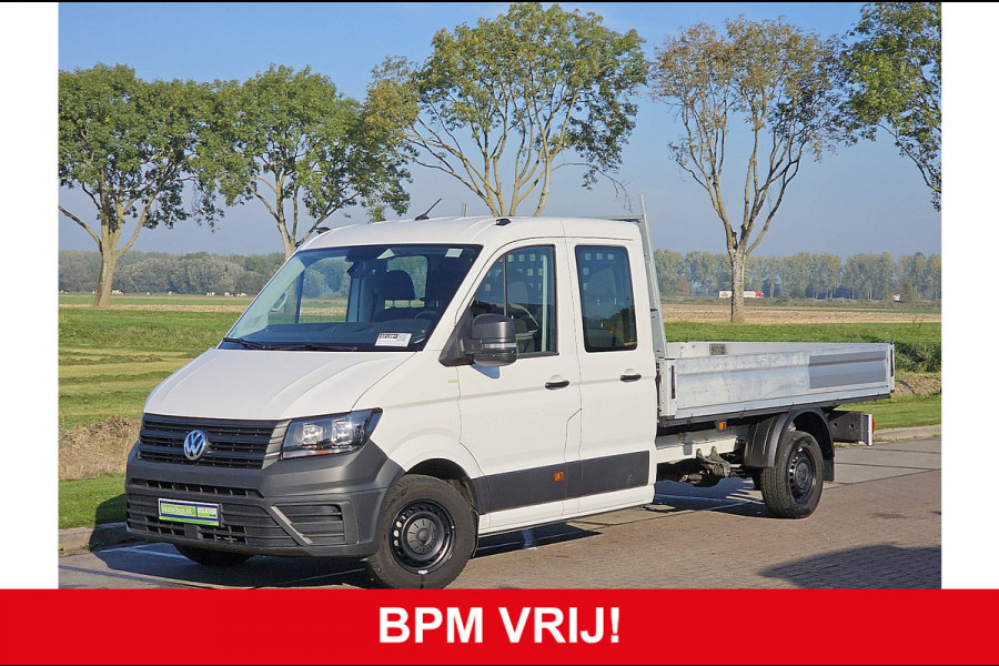 Volkswagen Crafter 35 2.0 DC L4 Open-Laadbak Trekhaak 140Pk Euro6 Airco!