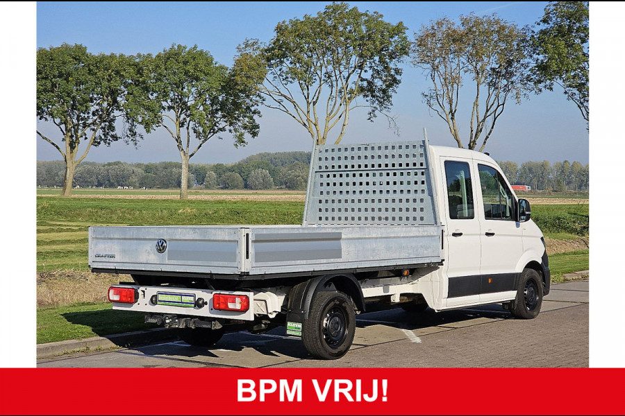 Volkswagen Crafter 35 2.0 DC L4 Open-Laadbak Trekhaak 140Pk Euro6 Airco!
