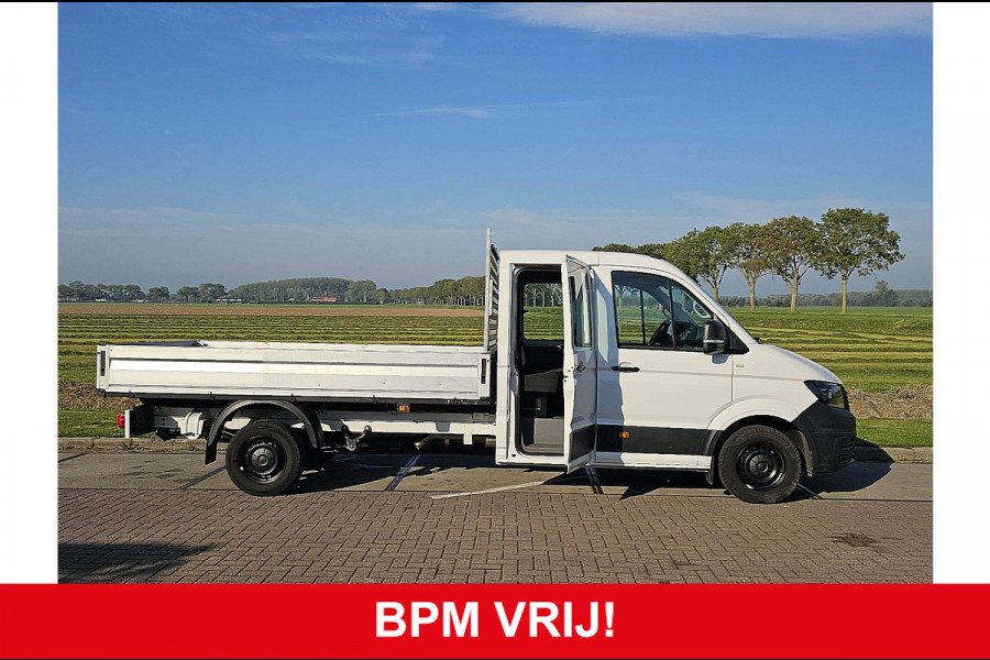 Volkswagen Crafter 35 2.0 DC L4 Open-Laadbak Trekhaak 140Pk Euro6 Airco!