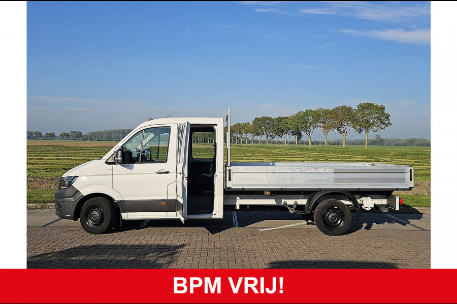 Volkswagen Crafter 35 2.0 DC L4 Open-Laadbak Trekhaak 140Pk Euro6 Airco!