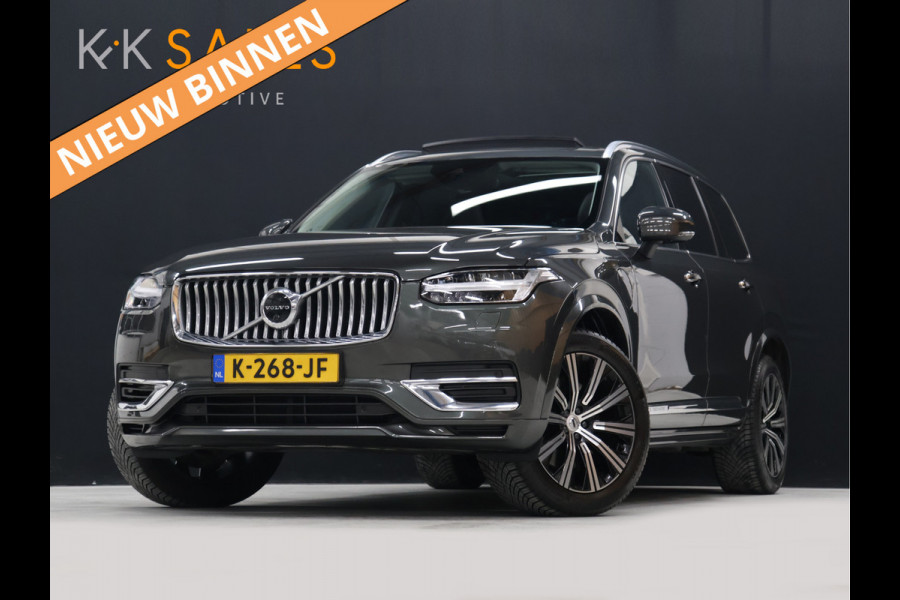 Volvo XC90 2.0 T8 Recharge AWD Inscription Exclusive [SCHUIFKANTELDAK, CAMERA 360, ADAPTIVE CRUISE CONTROL, MEMORY SEATS, HARMAN/KARDON, HUD, MASSAGE STOELEN, BLUETOOTH TELEFOON, NIEUWSTAAT]