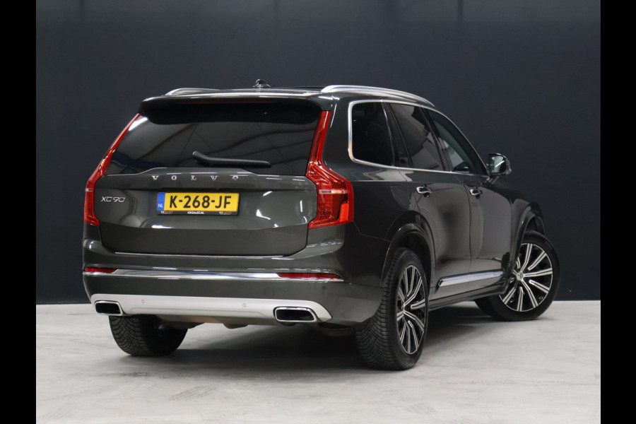 Volvo XC90 2.0 T8 Recharge AWD Inscription Exclusive [SCHUIFKANTELDAK, CAMERA 360, ADAPTIVE CRUISE CONTROL, MEMORY SEATS, HARMAN/KARDON, HUD, MASSAGE STOELEN, BLUETOOTH TELEFOON, NIEUWSTAAT]