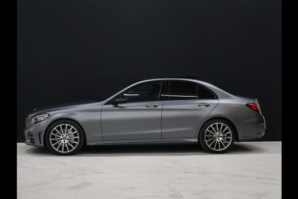 Mercedes-Benz C-Klasse 180 AMG Sport [SCHUIFKANTELDAK, SFEERVERLICHTING, APPLE CARPLAY, ANDROID, CAMERA, STOELVERWARMING, VOL LEDER, CRUISE, CLIMATE, NIEUWSTAAT]