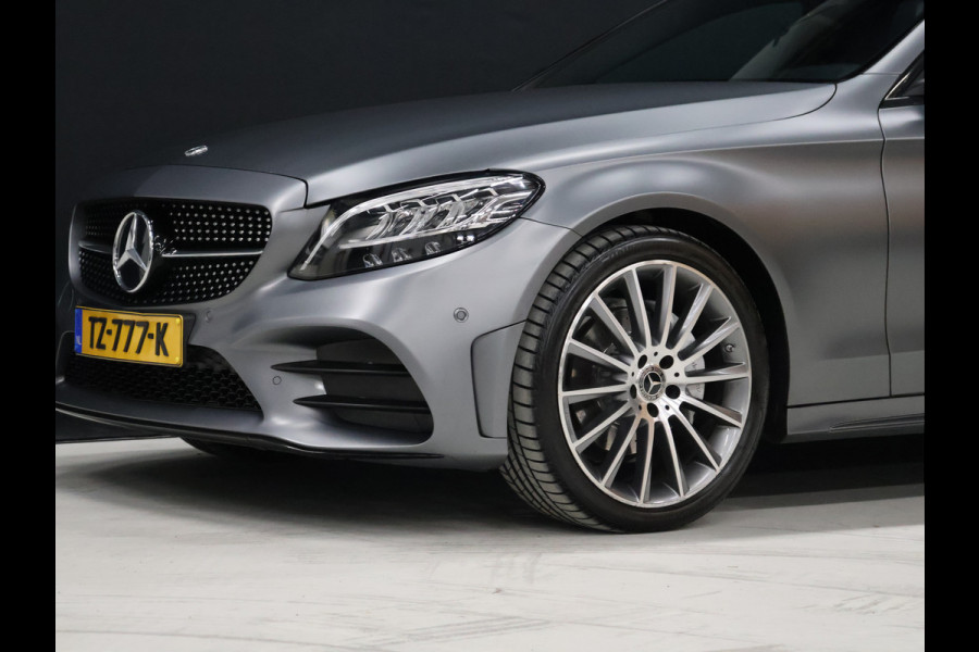 Mercedes-Benz C-Klasse 180 AMG Sport [SCHUIFKANTELDAK, SFEERVERLICHTING, APPLE CARPLAY, ANDROID, CAMERA, STOELVERWARMING, VOL LEDER, CRUISE, CLIMATE, NIEUWSTAAT]