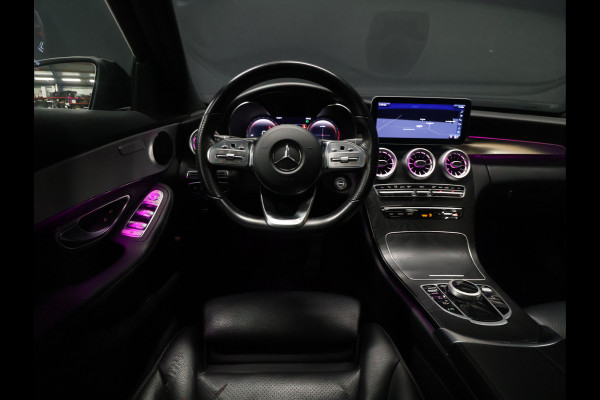 Mercedes-Benz C-Klasse 180 AMG Sport [SCHUIFKANTELDAK, SFEERVERLICHTING, APPLE CARPLAY, ANDROID, CAMERA, STOELVERWARMING, VOL LEDER, CRUISE, CLIMATE, NIEUWSTAAT]