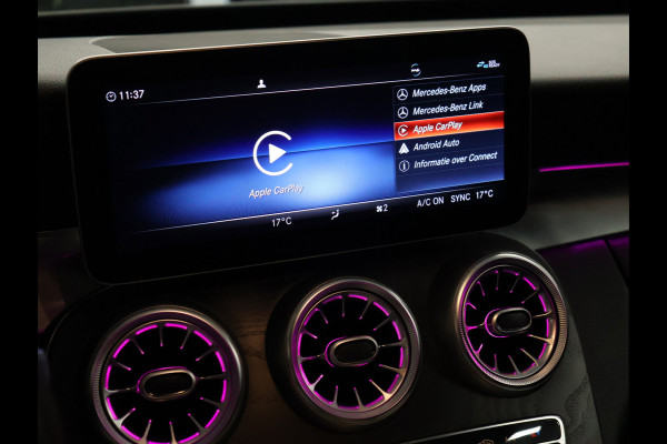 Mercedes-Benz C-Klasse 180 AMG Sport [SCHUIFKANTELDAK, SFEERVERLICHTING, APPLE CARPLAY, ANDROID, CAMERA, STOELVERWARMING, VOL LEDER, CRUISE, CLIMATE, NIEUWSTAAT]