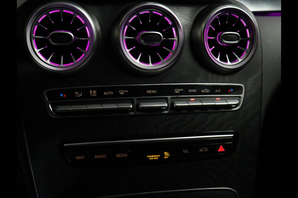 Mercedes-Benz C-Klasse 180 AMG Sport [SCHUIFKANTELDAK, SFEERVERLICHTING, APPLE CARPLAY, ANDROID, CAMERA, STOELVERWARMING, VOL LEDER, CRUISE, CLIMATE, NIEUWSTAAT]