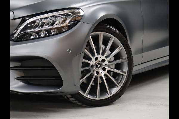 Mercedes-Benz C-Klasse 180 AMG Sport [SCHUIFKANTELDAK, SFEERVERLICHTING, APPLE CARPLAY, ANDROID, CAMERA, STOELVERWARMING, VOL LEDER, CRUISE, CLIMATE, NIEUWSTAAT]
