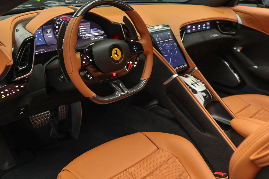 Ferrari Roma Spider 3.9 V8 Passenger Display-360-Carbon-Daytona Seats-Magneride Duel