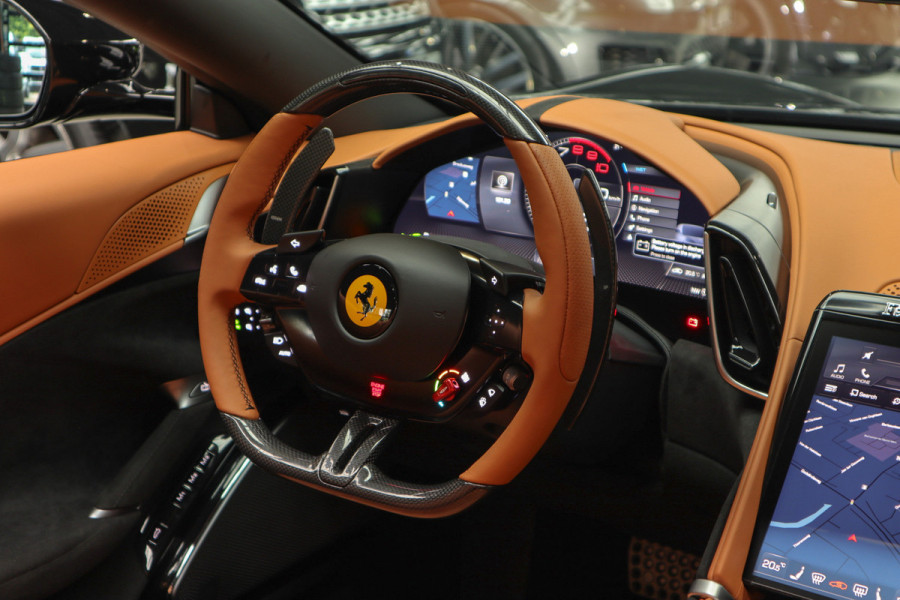 Ferrari Roma Spider 3.9 V8 Passenger Display-360-Carbon-Daytona Seats-Magneride Duel