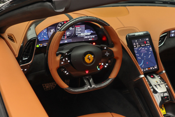 Ferrari Roma Spider 3.9 V8 Passenger Display-360-Carbon-Daytona Seats-Magneride Duel